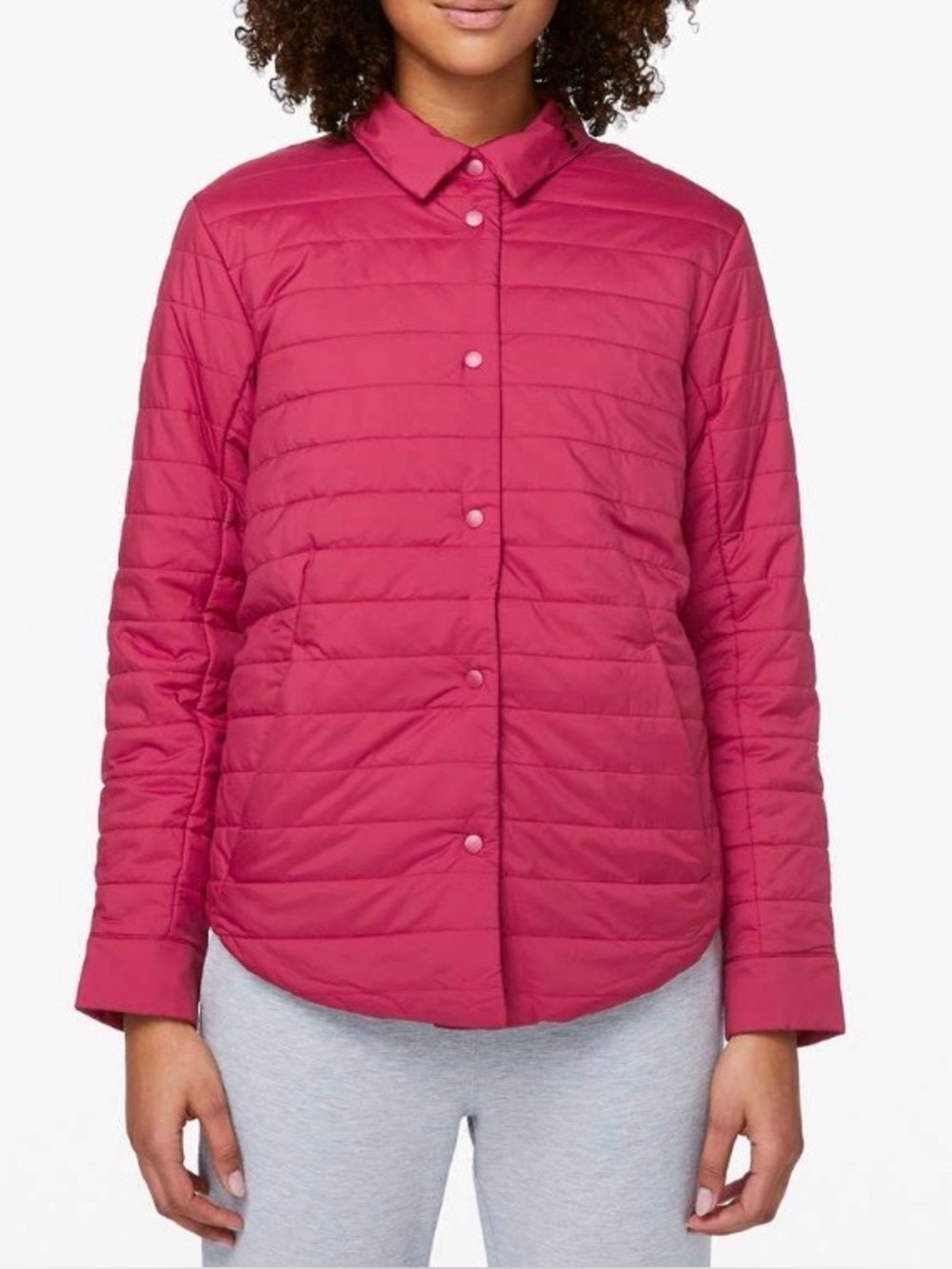 Lululemon Jacket Switch Please Shacket in Scarlet W4BBOS Size 8